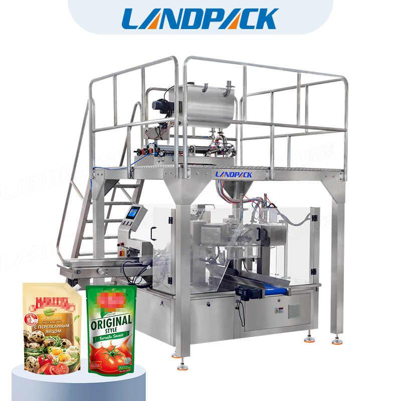 LD8230八工位给袋包装机