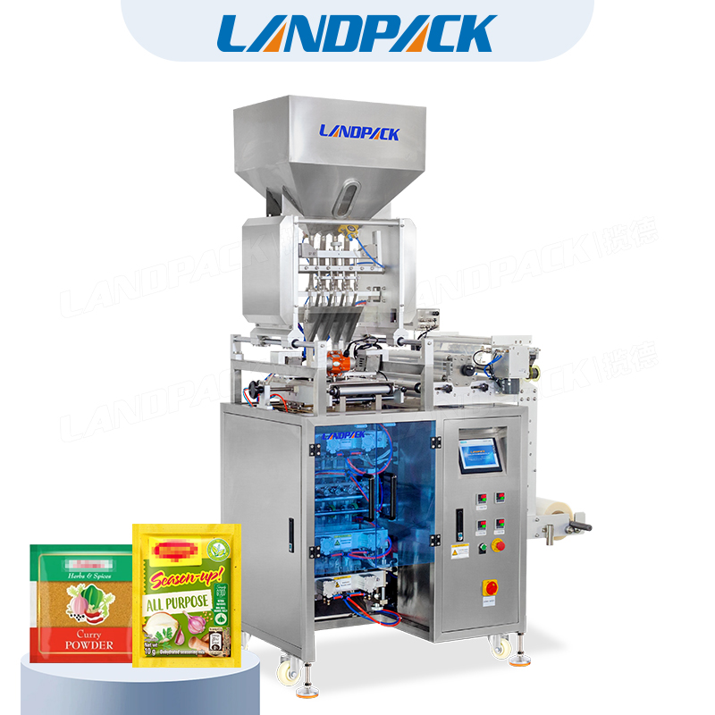 调味粉多列四边封包装机