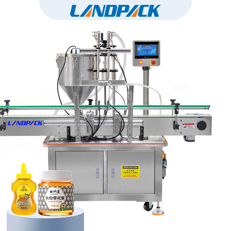 双头齿轮泵液体灌装机